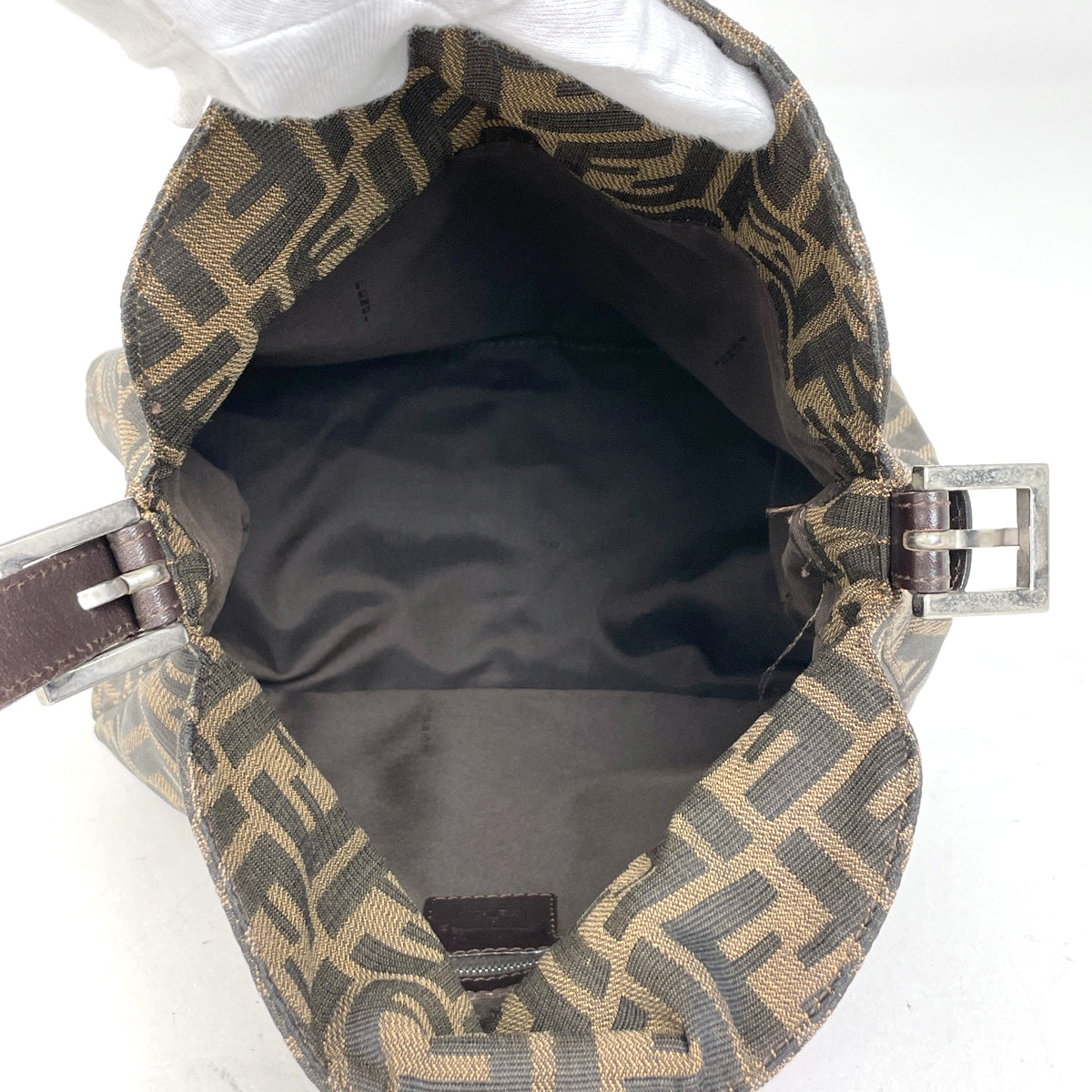 フェンディ ズッカ柄 ショルダーバッグ キャンバス 26426 レディース