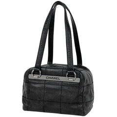 シャネル チョコバー ハンドバッグ レザー レディース ブランドバッグ・小物 【中古】brbag