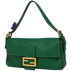 フェンディ セレリア マンマバゲット ショルダーバッグ レザー 8BR101 レディース ブランドバッグ・小物 【中古】brbag