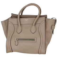 セリーヌ ラゲージ ミニショッパー ハンドバッグ レザー レディース ブランドバッグ・小物 【中古】brbag