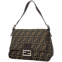 フェンディ ズッカ柄 ショルダーバッグ キャンバス 26325 レディース ブランドバッグ・小物 【中古】brbag