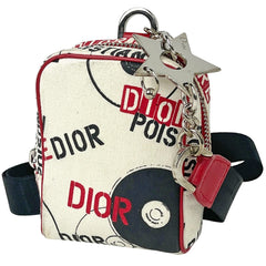 クリスチャンディオール ロゴ ポーチ キャンバス レディース ブランドバッグ・小物 【中古】brbag