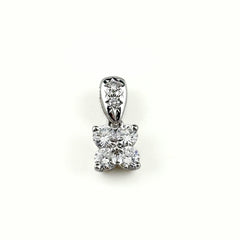 タサキ メレダイヤ ペンダントトップ ペンダントトップ Pt900 ダイヤモンド レディース ブランドジュエリー 【中古】brjwl
