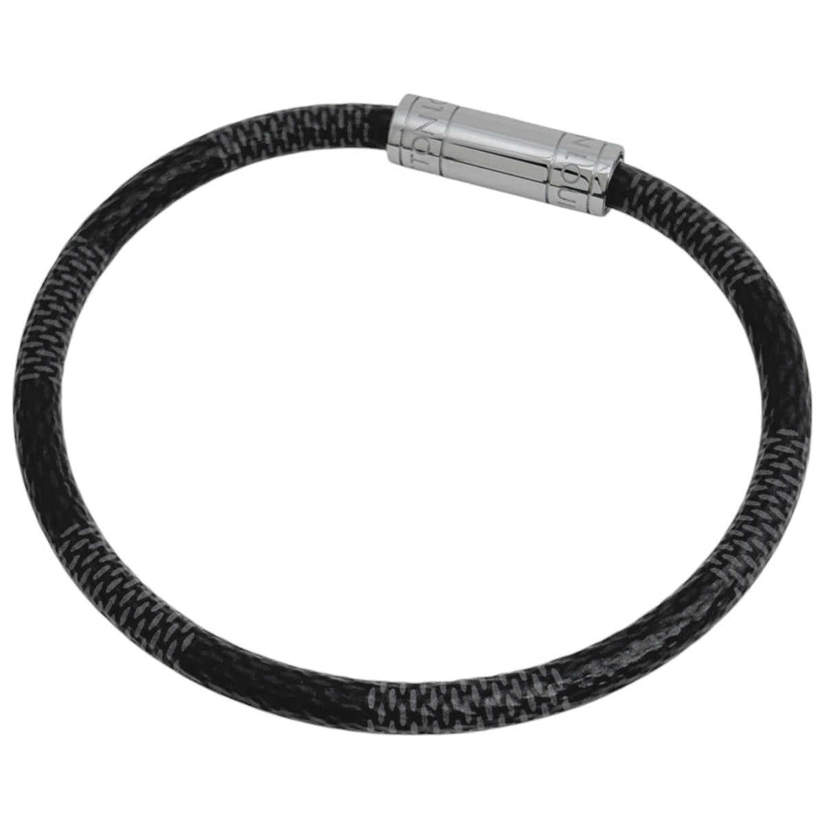 LOUIS VUITTON ダミエグラフィット ブラスレ キープイット 17.5 ルイ・ヴィトン ブラスレ キープ イット ブレスレット ダミエグラ