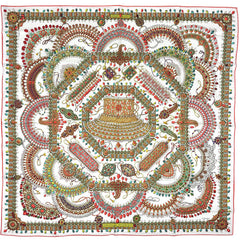 エルメス カレ90 PARURES DES MAHARAJAS スカーフ シルク レディース ブランドバッグ・小物 【中古】brbag