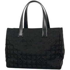 シャネル ニュートラベルライン トートMM ナイロンジャガード A15991 レディース ブランドバッグ・小物 【中古】brbag