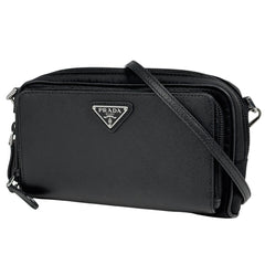 プラダ ロゴプレート ショルダーバッグ ナイロン 1BP035 レディース ブランドバッグ・小物 【中古】brbag