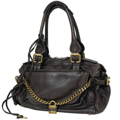 クロエ パディントン ハンドバッグ レザー レディース ブランドバッグ・小物 【中古】brbag