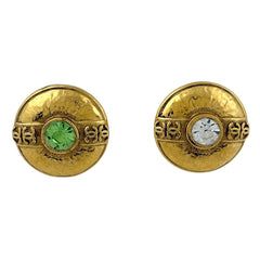 シャネル ココマーク カラーストーン イヤリング GP レディース ブランドアクセサリー 【中古】bracc
