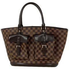 ルイ・ヴィトン マノスクGM ハンドバッグ ダミエ N51120 レディース ブランドバッグ・小物 【中古】brbag