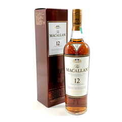 マッカラン 12年 シェリーオークカスク 旧 700ml スコッチウイスキー シングルモルト 酒 【古酒】liqbb
