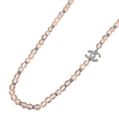 シャネル ネックレス シルバーメッキ ラインストーン レディース ブランドアクセサリー 【中古】bracc
