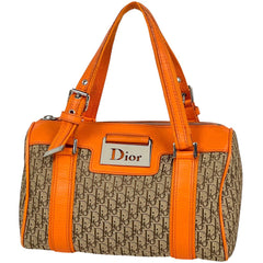 クリスチャンディオール トロッター柄 ハンドバッグ キャンバス レディース ブランドバッグ・小物 【中古】brbag