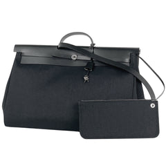 エルメス エールバッグ ジップGM ハンドバッグ キャンバス レディース ブランドバッグ・小物 【中古】brbag