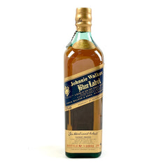 ジョニーウォーカー ブルーラベル 750ml スコッチウイスキー ブレンデッド 酒 【古酒】liqbb