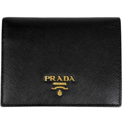 プラダ 二つ折り財布 サフィアーノレザー 1MV204 レディース ブランドバッグ・小物 【中古】brbag