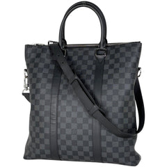 ルイ・ヴィトン アントン トート ダミエグラフィット N40000 メンズ ブランドバッグ・小物 【中古】brbag