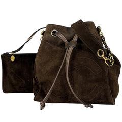 シャネル ショルダーバッグ スエード レディース ブランドバッグ・小物 【中古】brbag