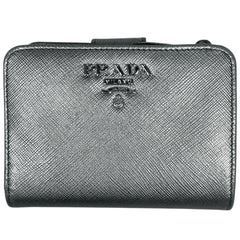 プラダ 二つ折り財布 サフィアーノレザー レディース ブランドバッグ・小物 【中古】brbag
