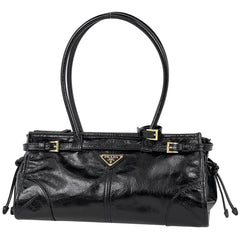 プラダ ボニー ミディアム ハンドバッグ レザー 1BA426 レディース ブランドバッグ・小物 【中古】brbag