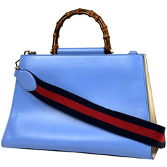 グッチ ニムフェア バンブー ハンドバッグ レザー 453764 レディース ブランドバッグ・小物 【中古】brbag