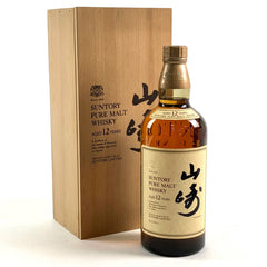 サントリー 山崎 12年 ピュアモルト 向獅子 750ml 国産ウイスキー 酒 【古酒】liqbb【東京都内限定お届け】