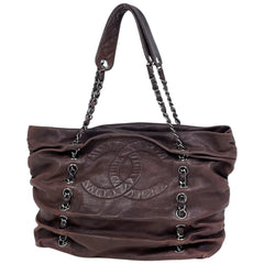 シャネル ココマーク チェーン トートバッグ レザー レディース ブランドバッグ・小物 【中古】brbag
