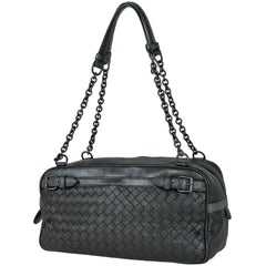 ボッテガヴェネタ イントレチャート チェーン トートバッグ レザー レディース ブランドバッグ・小物 【中古】brbag