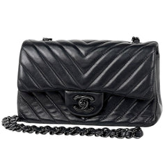 シャネル Vステッチ チェーン ショルダーバッグ レザー レディース ブランドバッグ・小物 【中古】brbag