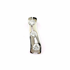 メレダイヤ デザインペンダントトップ ペンダントトップ Pt900 ダイヤモンド レディース ノンブランドジュエリー 【中古】nbjwl