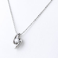メレダイヤ デザインネックレス ネックレス Pt900 Pt850 ダイヤモンド レディース ノンブランドジュエリー 【中古】nbjwl