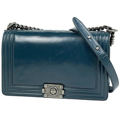 シャネル ボーイシャネル チェーン ショルダーバッグ レザー レディース ブランドバッグ・小物 【中古】brbag