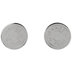 エルメス セリエ イヤリング シルバーメッキ レディース ブランドアクセサリー 【中古】bracc