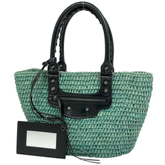 バレンシアガ パニエXS トートバッグ ファブリック 466498 レディース ブランドバッグ・小物 【中古】brbag