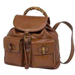 グッチ バンブー リュックサック レザー レディース ブランドバッグ・小物 【中古】brbag