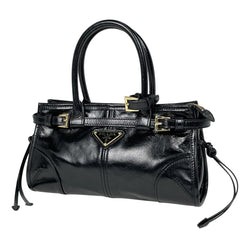 プラダ ボニー ハンドバッグ レザー 1BA486 レディース ブランドバッグ・小物 【中古】brbag