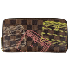 ルイ・ヴィトン ジッピーウォレット ダミエ N63026 レディース ブランドバッグ・小物 【中古】brbag