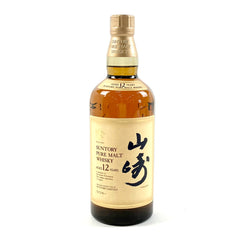 サントリー 山崎 12年 ピュアモルト 華 750ml 国産ウイスキー 酒 【古酒】liqbb【東京都内限定お届け】