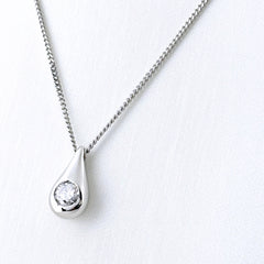 ダイヤモンド デザインネックレス ネックレス Pt900 Pt850 ダイヤモンド レディース ノンブランドジュエリー 【中古】nbjwl