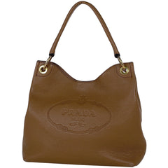 プラダ ロゴ ショルダーバッグ レザー 1BC051 レディース ブランドバッグ・小物 【中古】brbag