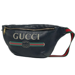 グッチ ロゴ ウエストバッグ レザー 530412 レディース ブランドバッグ・小物 【中古】brbag
