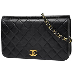 シャネル マトラッセ シングルフラップ チェーン ショルダーバッグ レザー レディース ブランドバッグ・小物 【中古】brbag