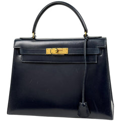 エルメス ケリー28 ハンドバッグ ボックスカーフ レディース ブランドバッグ・小物 【中古】brbag