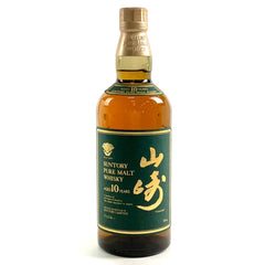 サントリー 山崎 10年 ピュアモルト グリーンラベル 700ml 国産ウイスキー 酒 【古酒】liqbb【東京都内限定お届け】