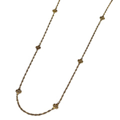 シャネル クローバーモチーフ ネックレス GP レディース ブランドアクセサリー 【中古】bracc