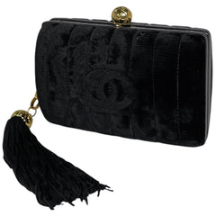 シャネル ココマーク クラッチバッグ ファブリック レディース ブランドバッグ・小物 【中古】brbag