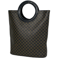 セリーヌ マカダム柄 ハンドバッグ コーティングキャンバス レディース ブランドバッグ・小物 【中古】brbag