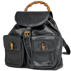 グッチ バンブー リュックサック レザー レディース ブランドバッグ・小物 【中古】brbag