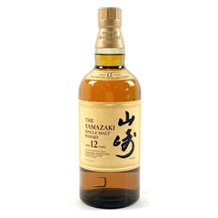 サントリー 山崎 12年 シングルモルト 旧 700ml 国産ウイスキー 酒 【古酒】liqbb【東京都内限定お届け】