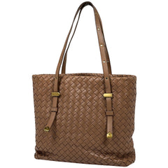 ボッテガヴェネタ イントレチャート トートバッグ レザー 162937 レディース ブランドバッグ・小物 【中古】brbag